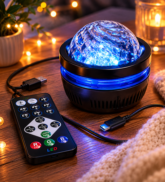 Mini Lampka galaxy AURACUBE