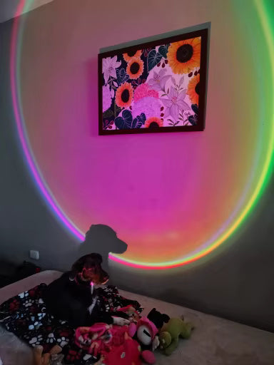 Mini Lampka Sunset AURACUBE